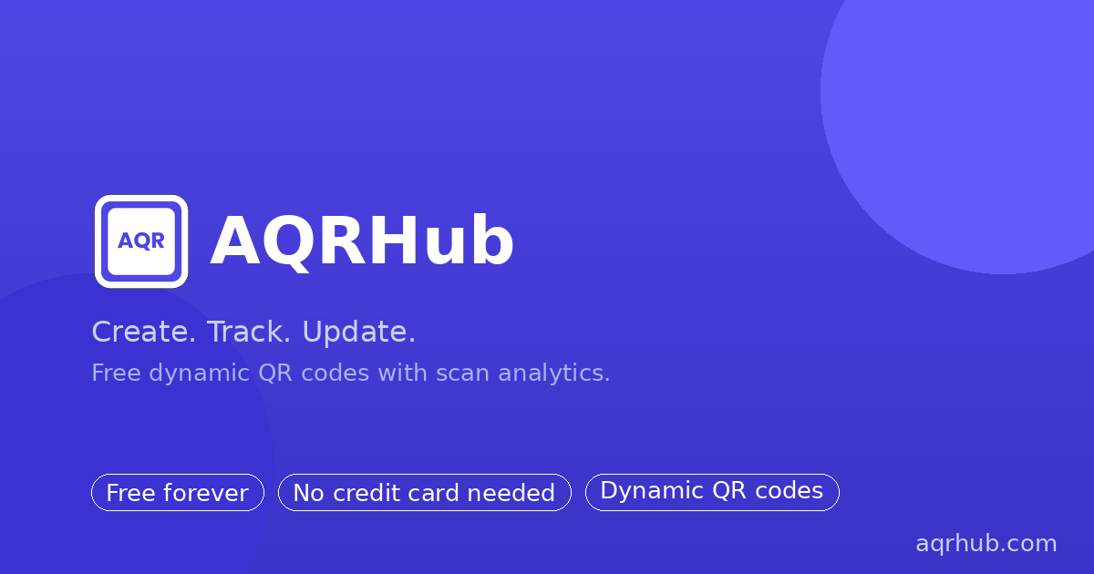 YouTube QR Code Generator - Link Any Video to a QR Code | AQRHub
